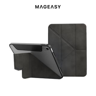 【MAGEASY】iPad 10代 10.9吋 多角度支架透明保護套 VIVAZ(支援最新2025 iPad 11吋 (A16))
