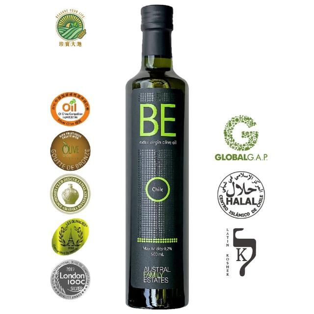 即期品【BE碧 清真認證/Kosher認證】特級初榨冷壓橄欖油 500mL