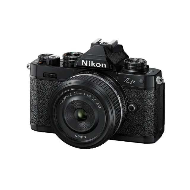 【Nikon 尼康】Z FC KIT Z 28MM F/2.8 黑色限定版(國祥公司貨)