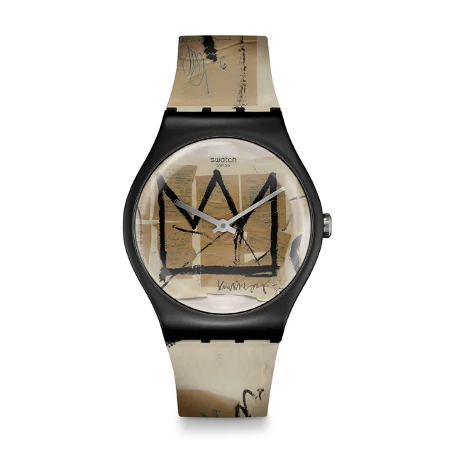 SWATCH】藝術家聯名錶系列手錶UNTITLED BY JEAN-MICHEL BASQUIAT 瑞士