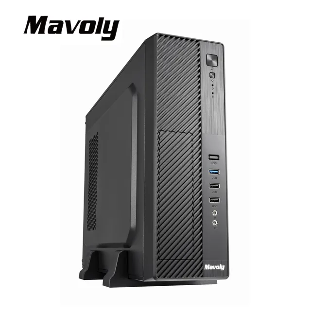 【Mavoly 松聖】草莓 水果系列 電腦機殼(黑化USB3.0 + 400w power)