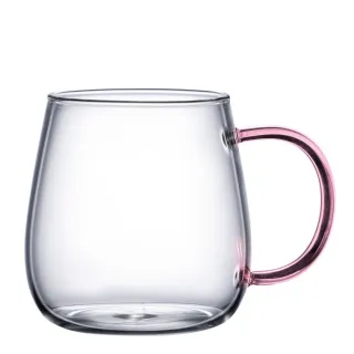 【OKAY!】蛋形玻璃杯 玻璃咖啡杯 耐熱透明杯 隔熱玻璃杯 851-PG450P(水杯 透明杯 璃玻璃杯)