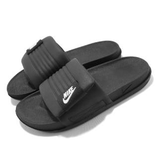 【NIKE 耐吉】拖鞋 Wmns Offcourt Adjust Slide 黑 女鞋 男鞋 魔鬼氈 柔軟泡棉(DV1033-002)