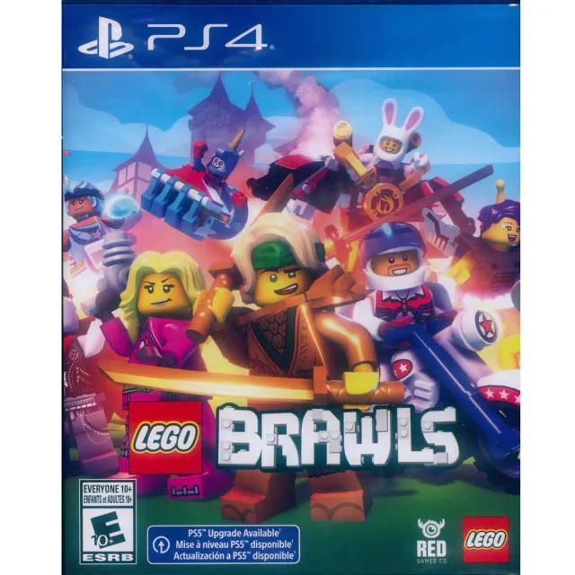 【SONY 索尼】PS4 樂高大亂鬥 LEGO BRAWLS(中英日文美版 可免費升級PS5版本)