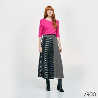 【iROO】滿版點點經典長裙