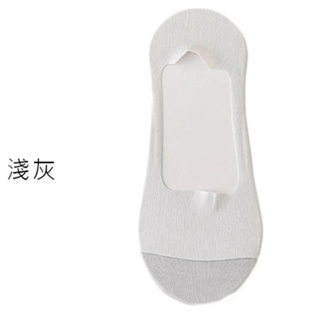 【OT SHOP】冰絲涼感隱形襪M1221(舒適親膚 輕薄透氣 排汗除濕 側邊防滑貼)