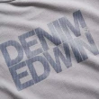 【EDWIN】男裝 口袋寬版短袖T恤(灰褐色)