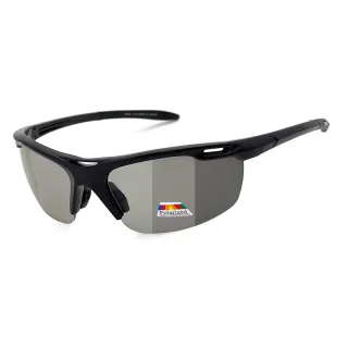 【SUNS】Polarized運動智能感光變色墨鏡 頂規強化偏光鏡 男女適用 抗UV400 砂黑框(台灣製/防眩光/防撞擊)