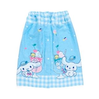 【SANRIO 三麗鷗】兒童用抗UV浴巾裙 110*60cm 大耳狗 冰淇淋(生活雜貨)