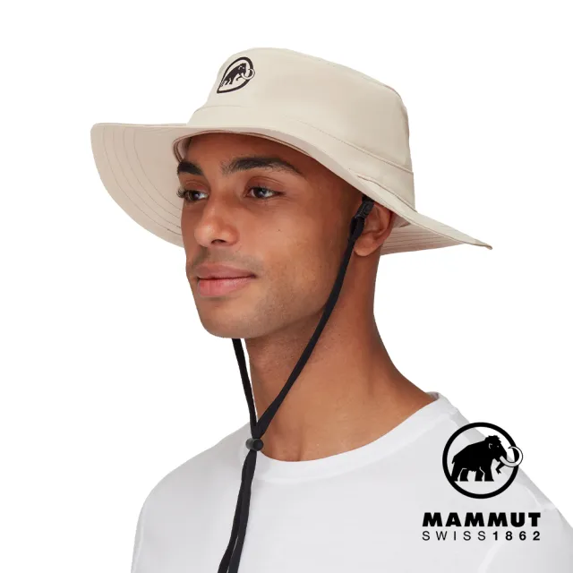 【Mammut 長毛象】Runbold Hat 休閒輕量透氣漁夫帽 薩凡納褐 #1191-04613