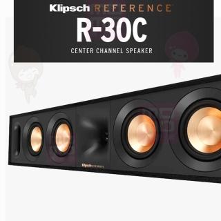 【Klipsch】R-30C 被動式(中置喇叭/釪環公司保固)