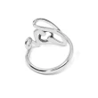 【CHARRIOL 夏利豪】Silver Ring with Rh platiing 鋼索戒指 母親節禮物(02-121-1263-0)
