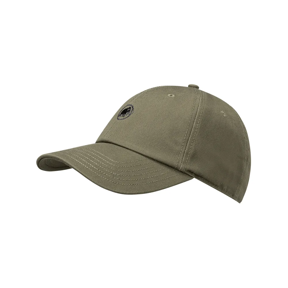 【Mammut 長毛象】Baseball Cap Mammut 經典棒球帽 綠鬣蜥 #1191-00051