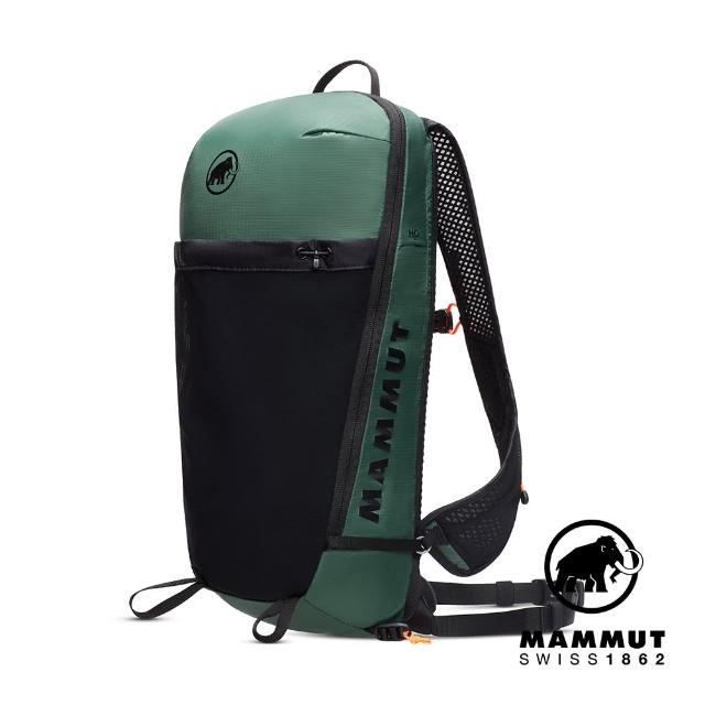 【Mammut 長毛象官方直營】Aenergy 12L 輕量健行後背包 深玉石綠 #2530-00870