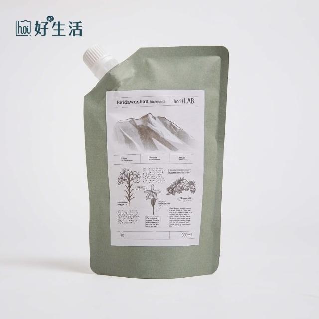 【hoi!LAB】台灣百岳香氛精油擴香補充包300ml -玉山薔薇(多種味道任選)