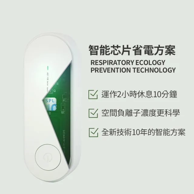 【KCS 嚴選】負離子清淨器-按鈕款(淨化空氣/除臭/除菸/除甲醛/除PM2.5/提高空氣品質)