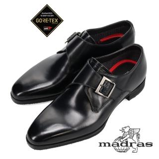 【GEORGE 喬治皮鞋】MADRAS馬德拉斯 經典真皮單釦孟克皮鞋 -黑 315025MS10