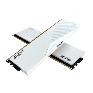 【ADATA 威剛】LANCER DDR5-6000MHz 16GB*2 超頻桌上型記憶體-白(AX5U6000C3016G-DCLAWH)