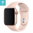 【DEVIA】Apple Watch 矽膠錶帶42/44/45/49mm共用款-粉色(此為加長版 加量不加價)