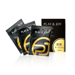 【2人世界】Play&Joy 瑪卡熱感潤滑液隨身盒(3包/盒)