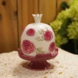 【義大利 Rosso】玫瑰公主 陶瓷首飾盒