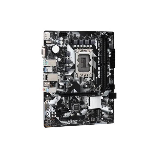 【ASRock 華擎】B760M-HDV/M.2 D4 MATX INTEL主機板