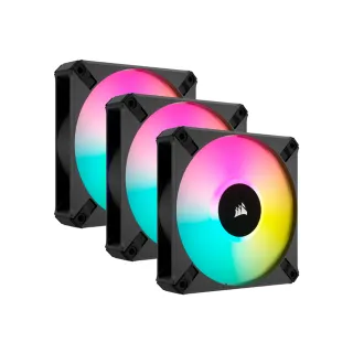 【CORSAIR 海盜船】AF120 RGB ELITE 機殼風扇*3+Lighting控制器