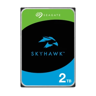 【SEAGATE 希捷】SkyHawk 2TB 3.5吋 5400轉 256MB監控內接硬碟(ST2000VX017)