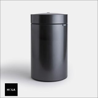 【HOLA】Upella皓月圓形感應垃圾桶12L-深空灰