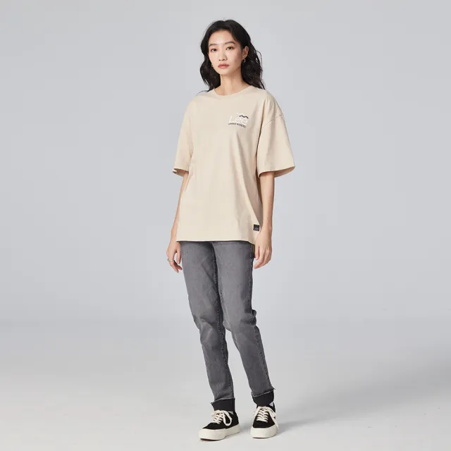 【Lee】出清品-男女同款 短袖T恤 / 海鷗飛翔 左胸小LOGO 共2色 男女共版 / Urban Riders 系列(LB302030)