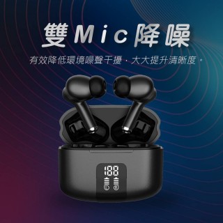 【AiTEL】真無線低延遲雙降噪 藍芽耳機 R36(入耳式藍芽 ENC降噪 BT V5.3)