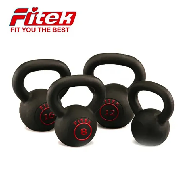 【Fitek】5公斤壺鈴 經典款壺鈴(5KG鑄鐵壺鈴 專業壺鈴)