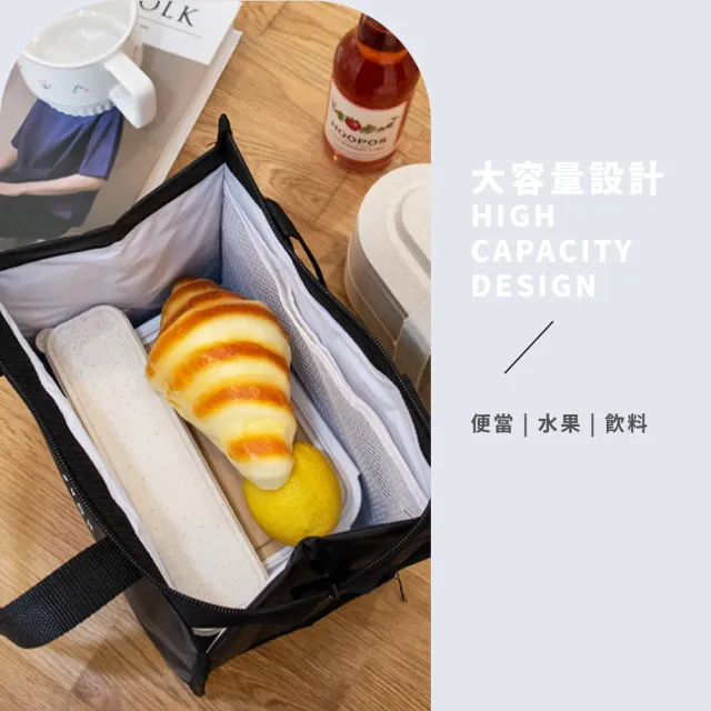 【外出旅行】花手提加厚保溫袋(大容量 露營 野餐袋 便當袋 保冷袋 保冰袋 手提袋 環保購物袋 通勤)