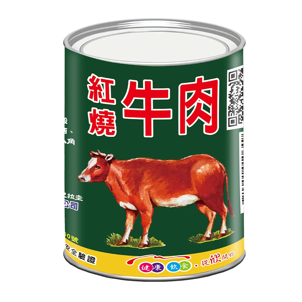 【欣欣生技食品】軍中滋味紅燒牛肉815g*3罐禮盒組(國軍隱藏美食)