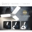 【KINYO】充電式LED折疊露營燈(CP-083)