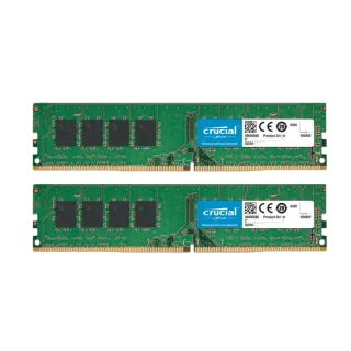 【兩入組】【Crucial 美光】DDR4 3200_8G PC用記憶體(CT8G4DFS832A)
