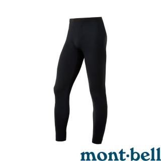 【mont bell】Z-L M. W. Tights 男款中厚手貼身褲 黑 1107709BK(1107709BK)