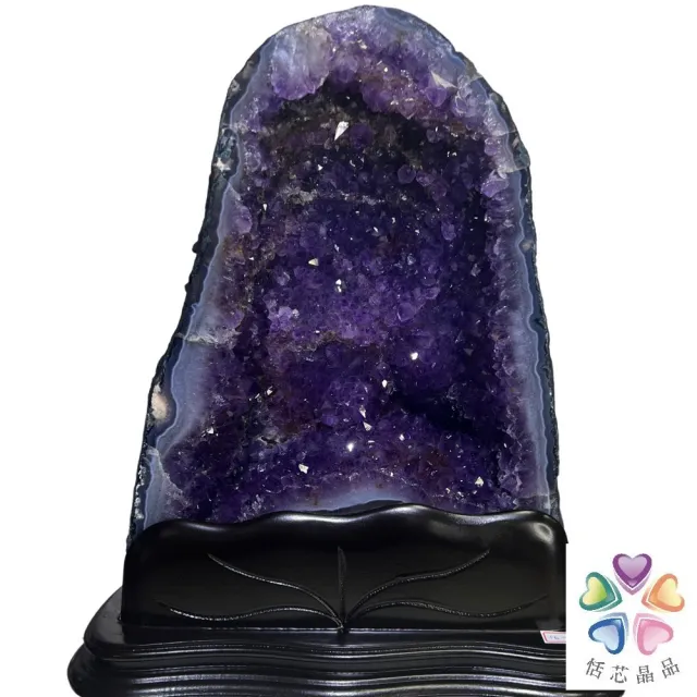 恬芯晶品】巴西高品紫晶洞18.25KG新居財位擺設MA15(紫水晶洞開運水晶洞