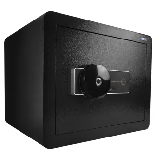 【工具王】智能防盜 保管箱 金庫 電子保險櫃 安全保險櫃 小型家用保險箱 630-SB334F(指紋款 保險箱 保險櫃)