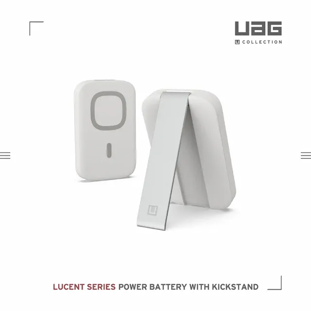【UAG】(U) 磁吸式無線快充行動電源(15.4Wh QI充電 MagSafe)