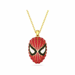 【SWAROVSKI 官方直營】Marvel Spider-Man 鏈墜 紅色  鍍金色色調 交換禮物