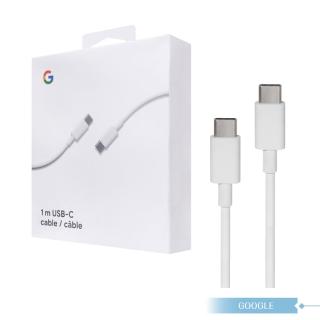 【Google】原廠 Pixel系列 USB-C to USB-C充電傳輸線（GV4U8）- 1m(公司貨)