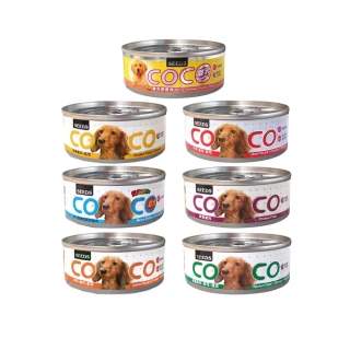 【Seeds 聖萊西】COCO愛犬機能餐罐80g*48入(狗罐/狗副食罐)