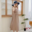 【2CV】渡假感平口連身洋裝-兩色NF030(門市熱賣款)