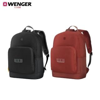 【WENGER 威戈】Next23 16吋電腦後揹包/33*46*22CM/黑/熔岩紅(612557/612560)