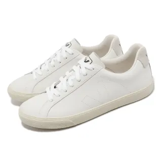 【VEJA】休閒鞋 Esplar Leather 女鞋 米白 奶油底 小白鞋 經典 基本款(EA0200001A)