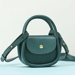 【巴黎精品】現貨+預購 手提包真皮單肩包(潮流百搭小巧牛皮女包包v1af35)