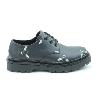 【heavenlyfeet】英國舒適品牌蜜蜂印花3孔密鞋-LIBERTY BEES(黑色)