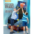 家用兒童籃球架訓練器/親子互動投籃機(附5顆小籃球及打氣筒)