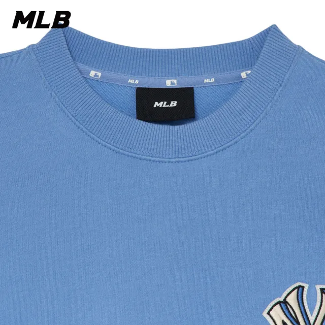 【MLB】大Logo長袖大學T MONOGRAM系列 紐約洋基隊(3AMTM0631-50CBL)